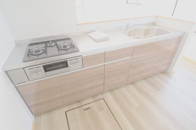 東野2丁目戸建てのキッチン