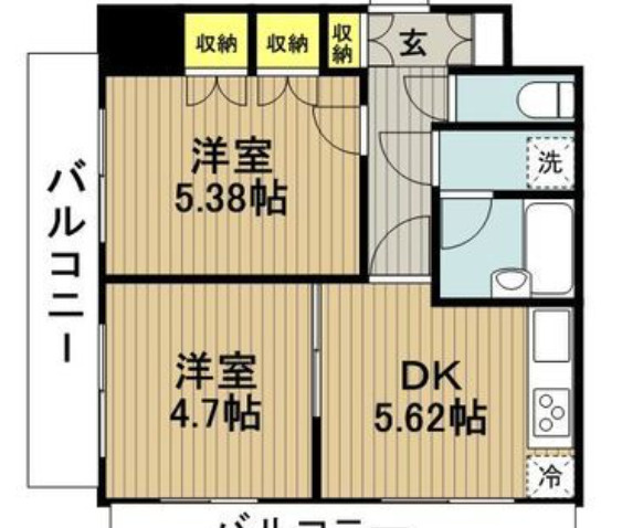 藤和シティコープ新大塚Ⅱの間取り