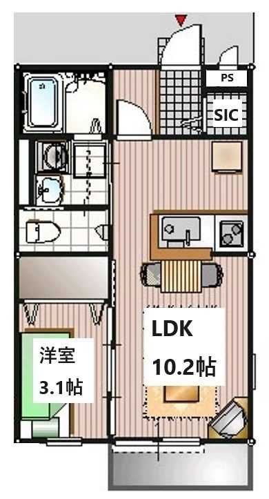 イーハトーヴ諏訪の間取り