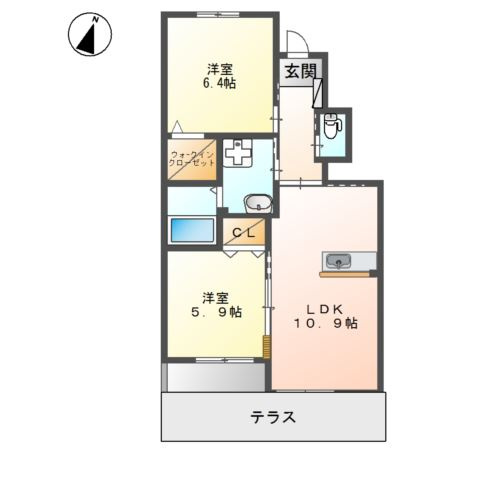 グランチェスタの間取り