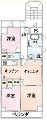 マルベリーテラスの間取り|間取りです。