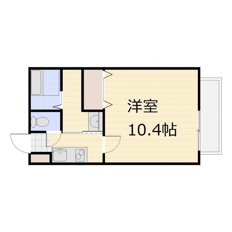 プランドール　Ｍの間取り