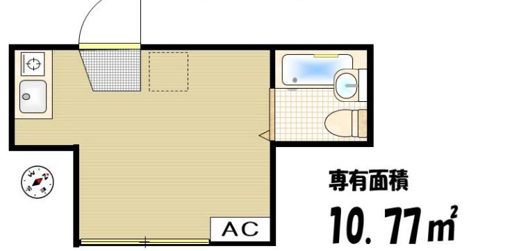 アーバンスクエア十条の間取り