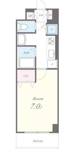 セントラーレ ビラジオの間取り