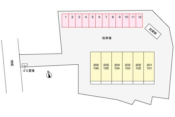 【駐車場】 | アンジュ