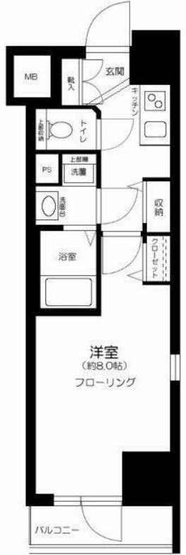 アイル銀座京橋壱番館の間取り