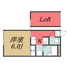 【間取り】 | レオパレスプランドールKOZU