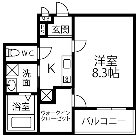 【間取り】 | サン　フィオーレ長尾Ⅱ番館 