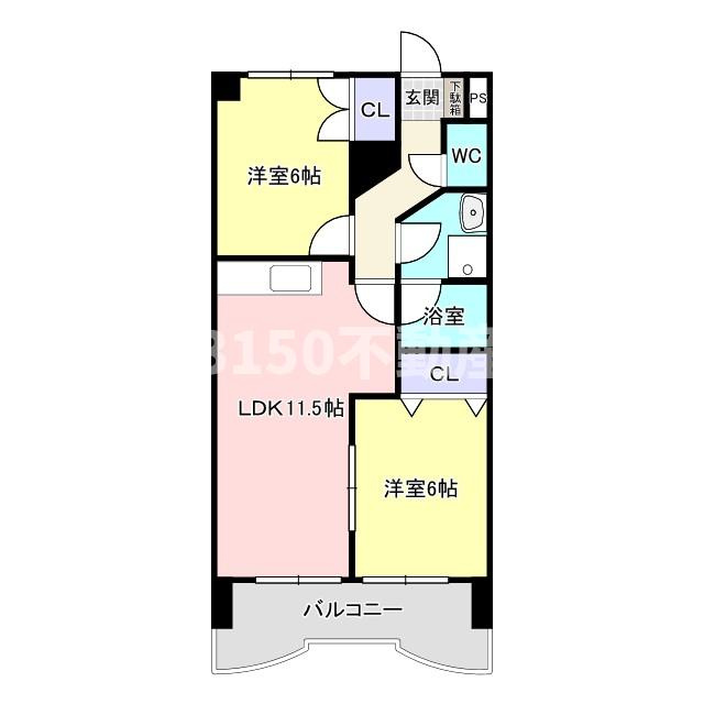 Ｓ・ＦＩＥＬＤ75の間取り