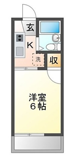 フォーブル鴨田の間取り