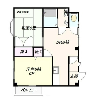 【間取り】 | ドゥエルヤマモト | 間取りです。