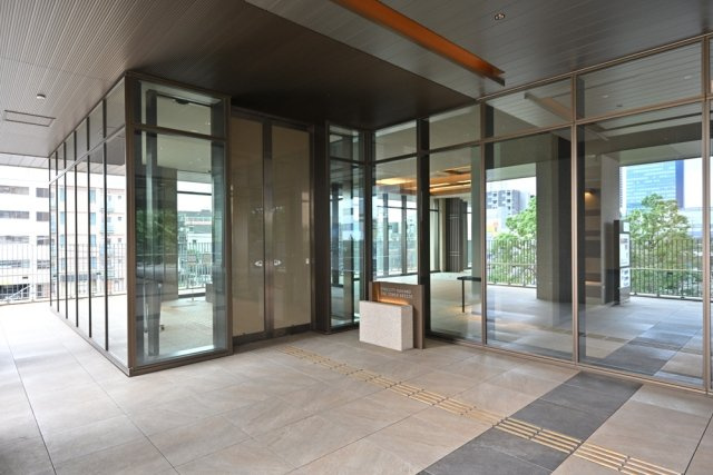 パークシティ中野　ザ　タワー　ブリーズのエントランス|毎日通るエントランスはこのようになっています