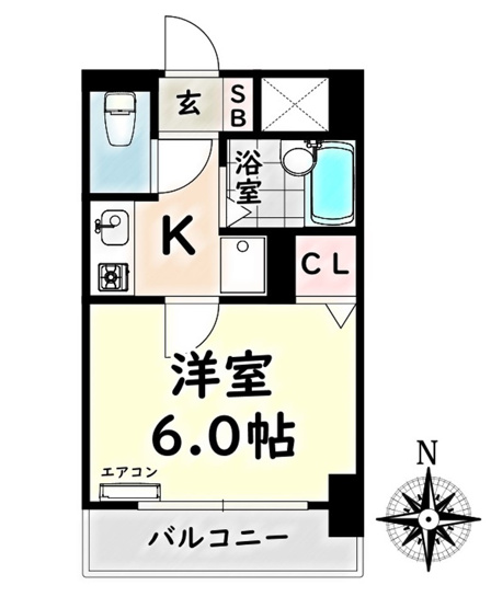 【間取り】 | ニューユウチク【名古屋市賃貸・エレベーター】