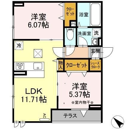 サンビスタ アイランドの間取り