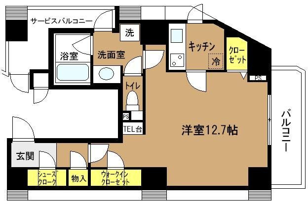 【間取り】 | パレステュディオ六本木