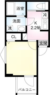 【間取り】 | ｎｏｒｔｈ　ｃｒｅｓｔ | 間取りです。