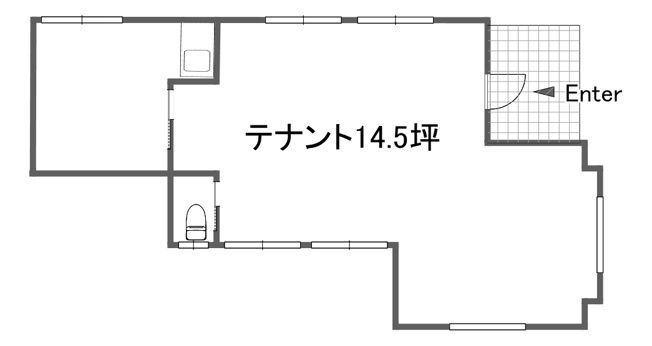 【区画図】 | 女鳥羽貸店舗