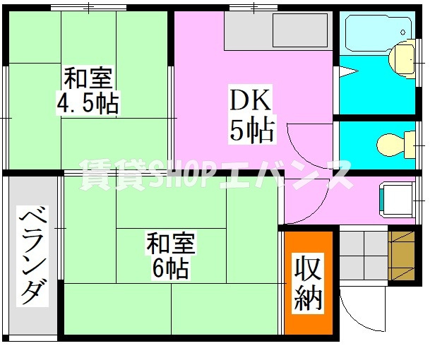 【間取り】 | リアルジョイ袖ヶ浦壱番館