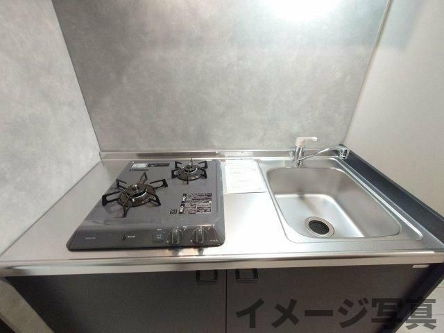 （仮称）キャメル梅島２Ｂのキッチン
