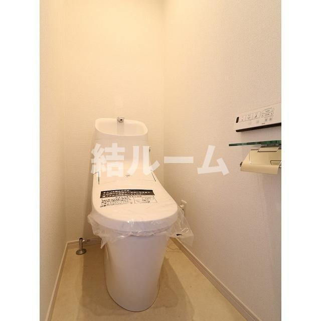 板橋区本町の賃貸マンションのトイレ