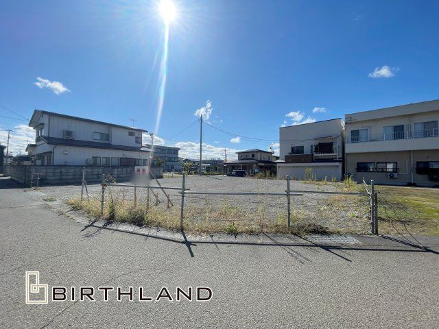 【建築条件付き売地】　会津若松市亀賀一丁目　一箕小・一箕中の外観|【1号地】2026年10月3日撮影　現地ご案内可能です♪お気軽にお問い合わせください！