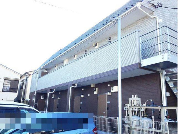 北区滝野川５丁目のアパートのエントランス|毎日通るエントランスはこのようになっています