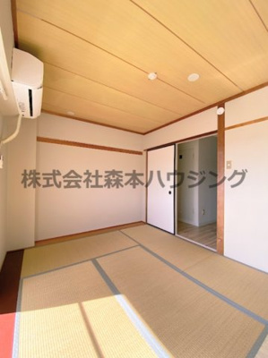 【和室】 | 　ビレッジハウス春日Ⅰ　2号棟 | 明るい和室です