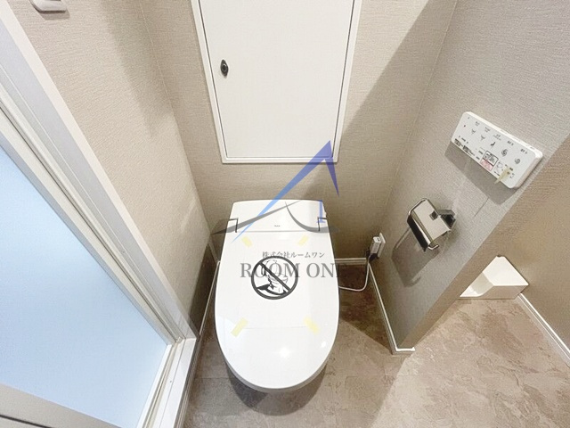 築地永谷コーポラスのトイレ|トイレです。