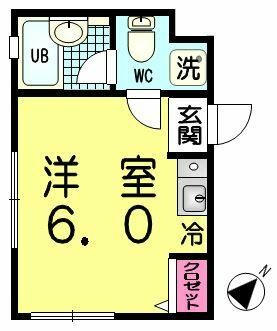 エフォート西池袋の間取り