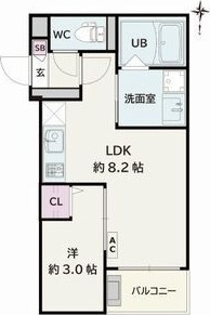 【間取り】 | Jack kubanⅠ