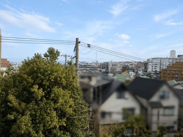 朝日ヶ丘町 売土地の展望
