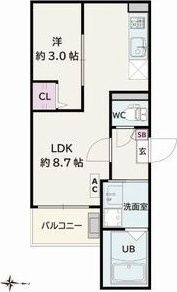 【間取り】 | Jack kubanⅠ
