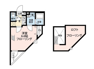 【間取り】 | アミュレット武蔵小杉 | 間取りです。