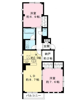 【間取り】 | ココン　ヴェルデ | 間取りです。