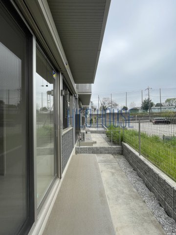 プレミアムリコス　弐号館のバルコニー