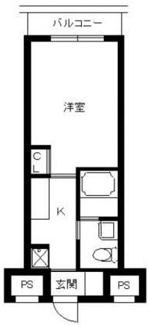 【間取り】 | スカイコート神田第２ | 間取りです。