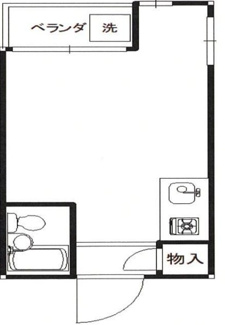 【間取り】 | ハイシティ笹塚 | 間取りです。