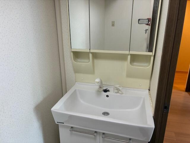 宝マンション一宮の独立洗面台
