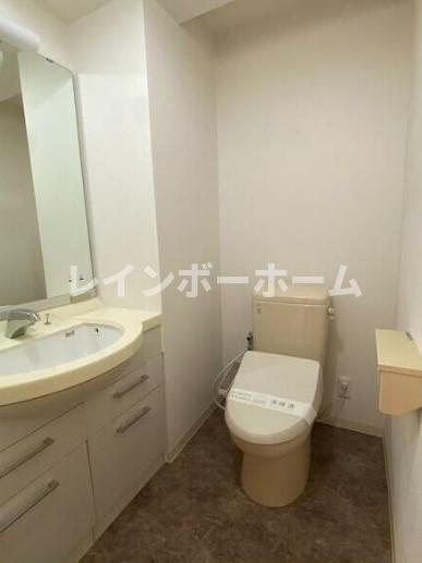 T's garden北柏１号棟特典：仲介手数料が無料です!!のトイレ|コンパクトで使いやすいトイレです