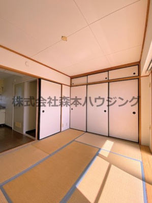 【和室】 | 　ビレッジハウス春日Ⅰ　1号棟 | リビングスペース代わりに使えそうな和室です