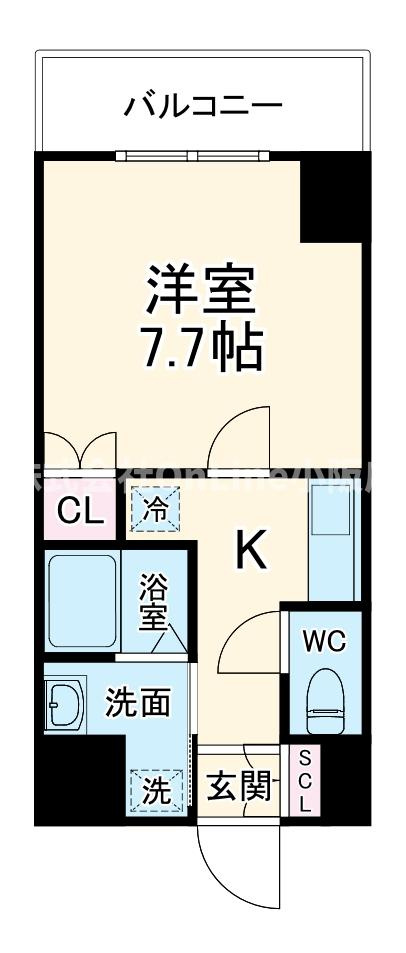 Siete布施駅前の間取り