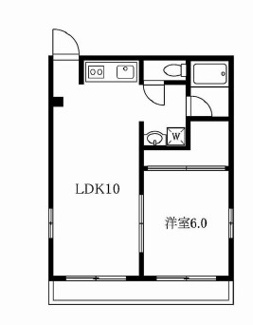 【間取り】 | 石川コーポ | 間取りです。