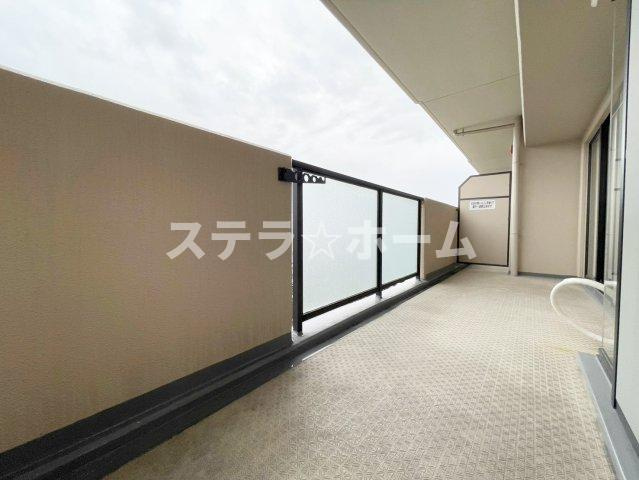 ヒューマンズパーク守口のバルコニー|陽当たり良好なバルコニーです