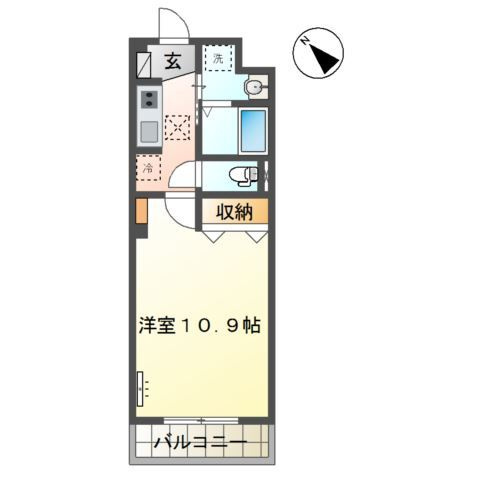 アヴァンティ　ルーチェの間取り