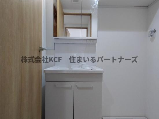 ネブラスカイの洗面所|広い洗面スペース