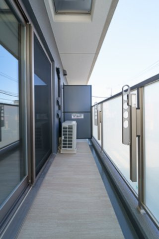 Ｓｕｎｎｙ　Ｓｉｄｅ　Ｆｏｒｅｓｔのバルコニー|※写真は同タイプ住戸です。