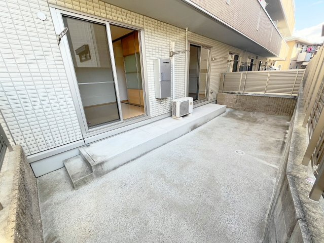 シャトレー東雲のバルコニー