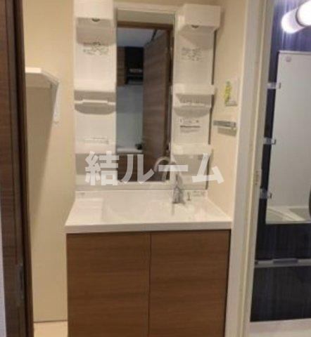 板橋区弥生町の賃貸マンションの洗面所