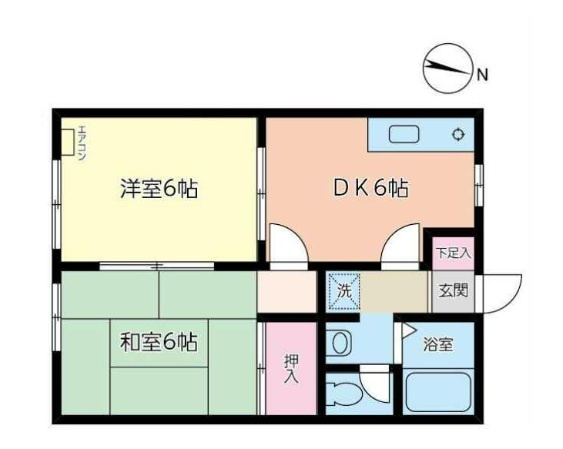 【間取り】 | コスモＡｏｉ上和田