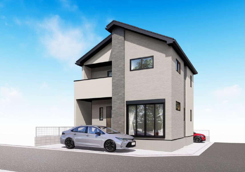 三鷹市北野1丁目　新築戸建の完成予想図|外観パース

現地ご見学希望・資料請求などお気軽にお問い合わせ下さい！
03-5990-5201